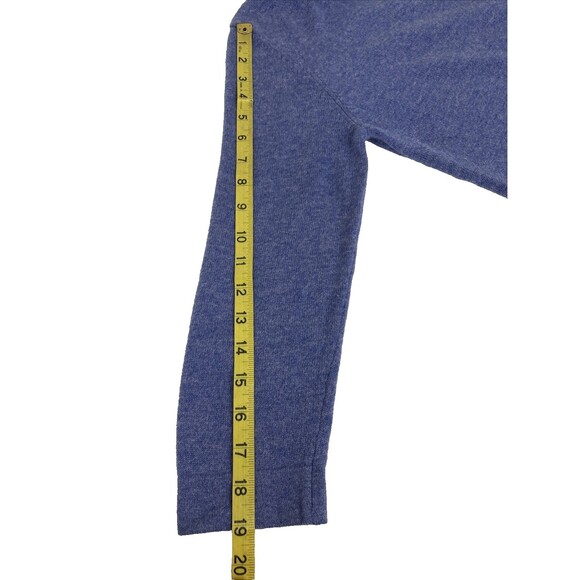 Geneva 100% Cashmere V Neck Sweater Womens Small Purple Money Luxury - Picture 9 of 9